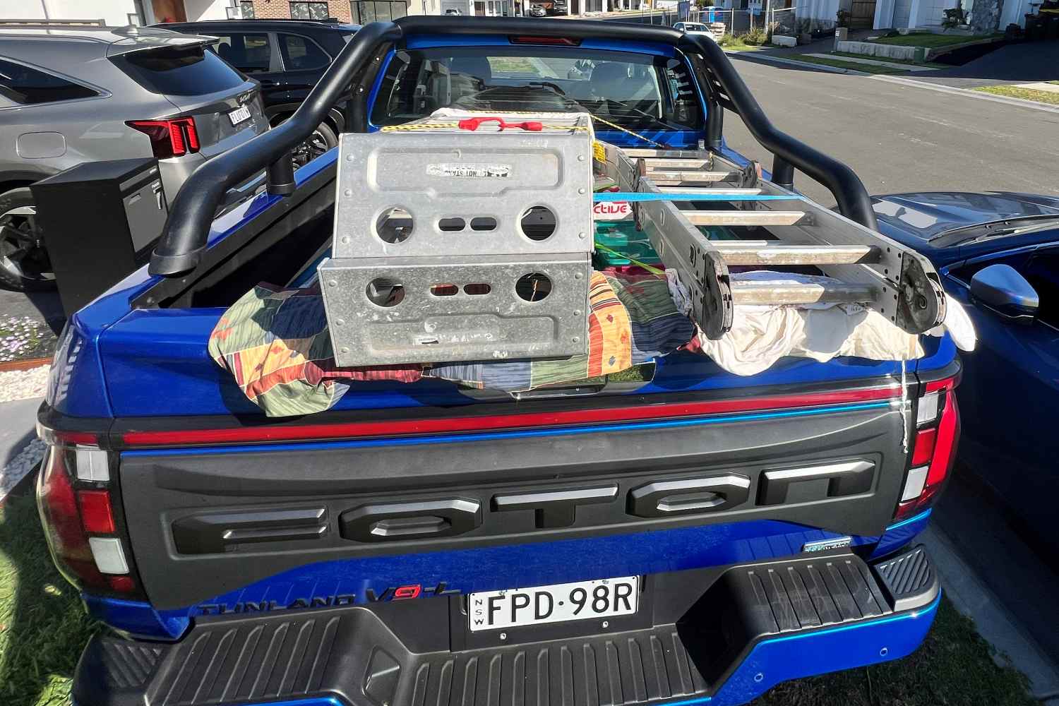 FOTON V9 4WD loaded tub 1