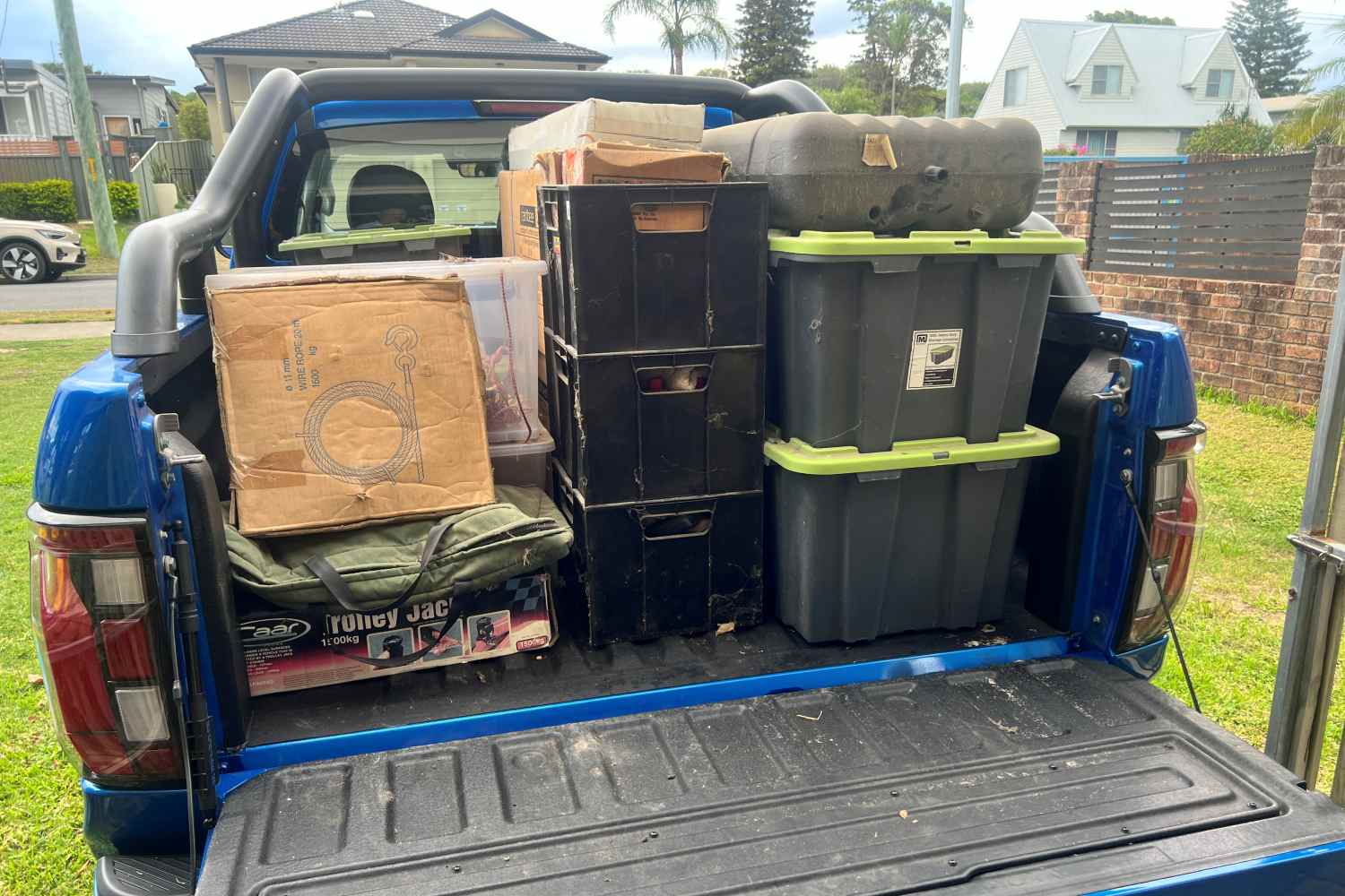 FOTON V9 4WD loaded tub 2