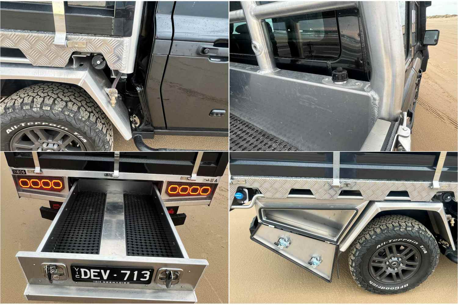 INEOS Grenadier Quartermaster Norweld Tray compilation 1