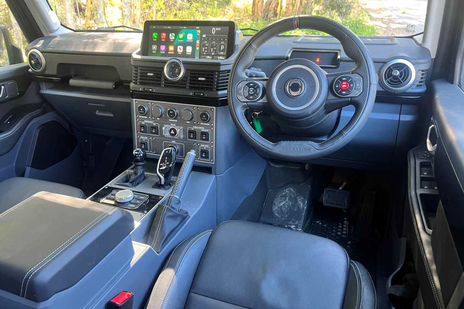 INEOS Grenadier Quartermaster interior front 1