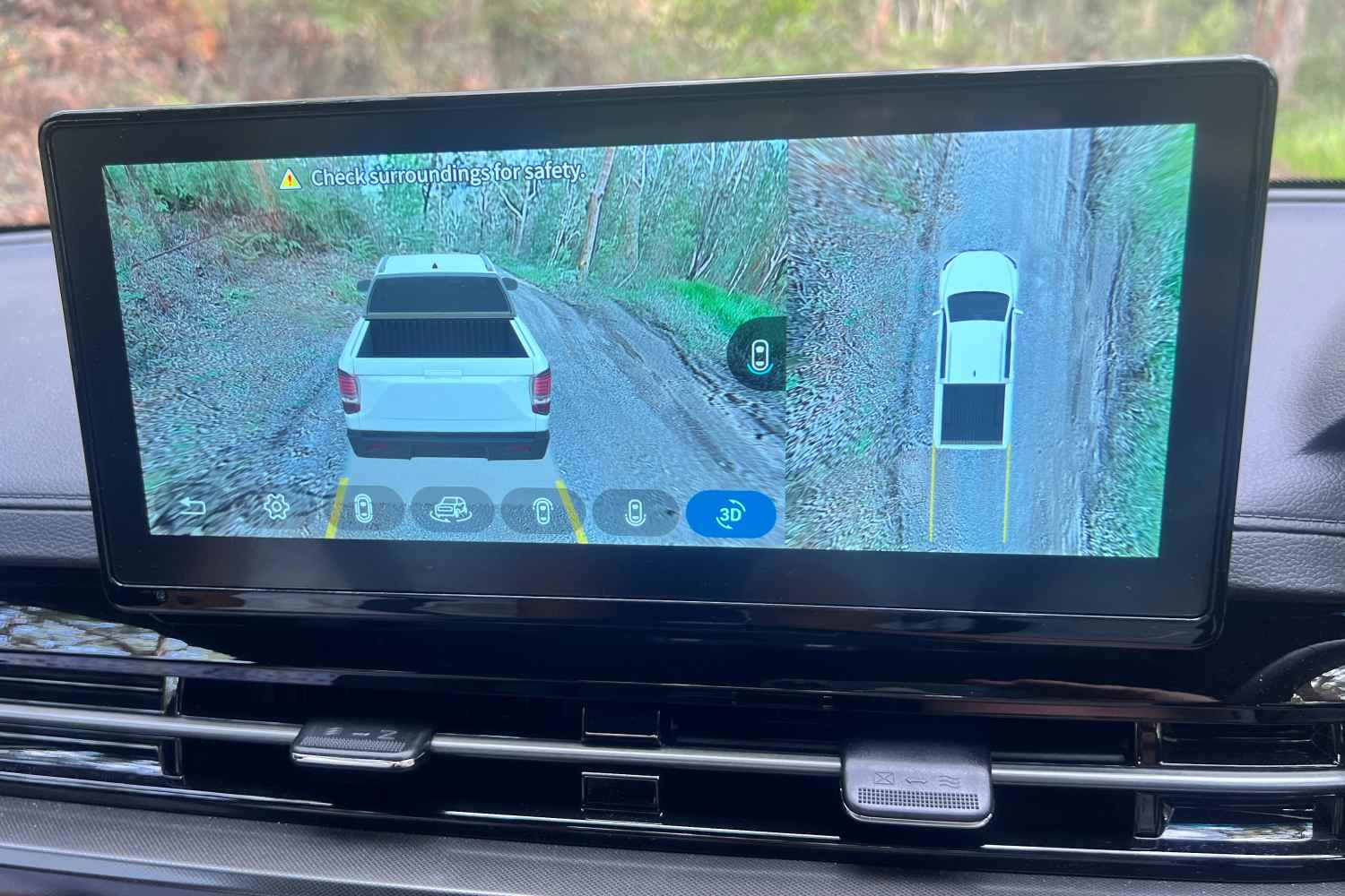 KGM Musso Ultimate Sport 360 degree camera 1