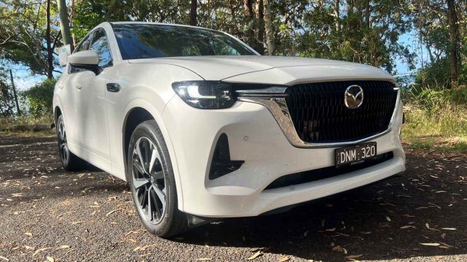 Mazda CX-60 D50 e Azami front quarter 1
