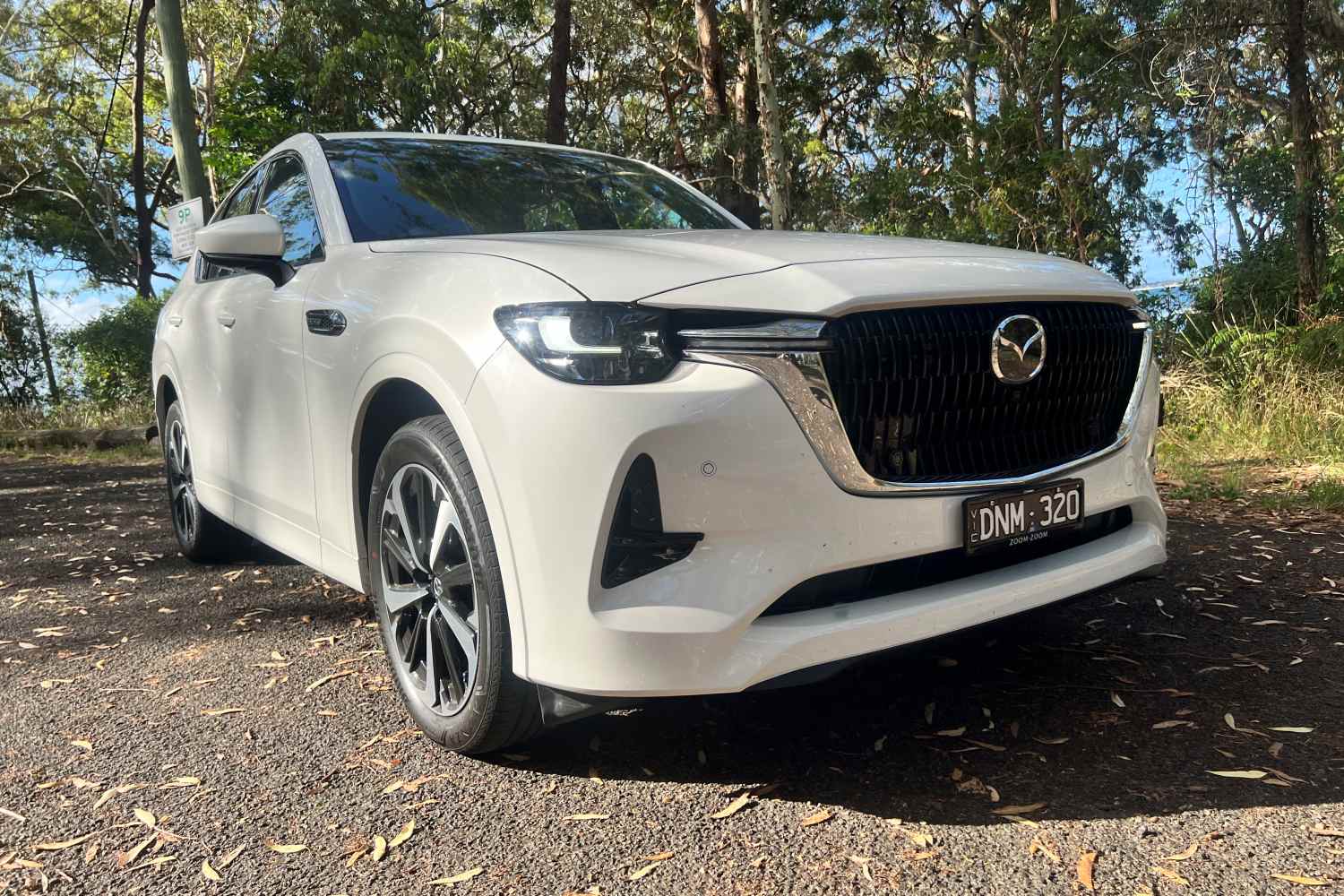 Mazda CX-60 D50 e Azami front quarter 1