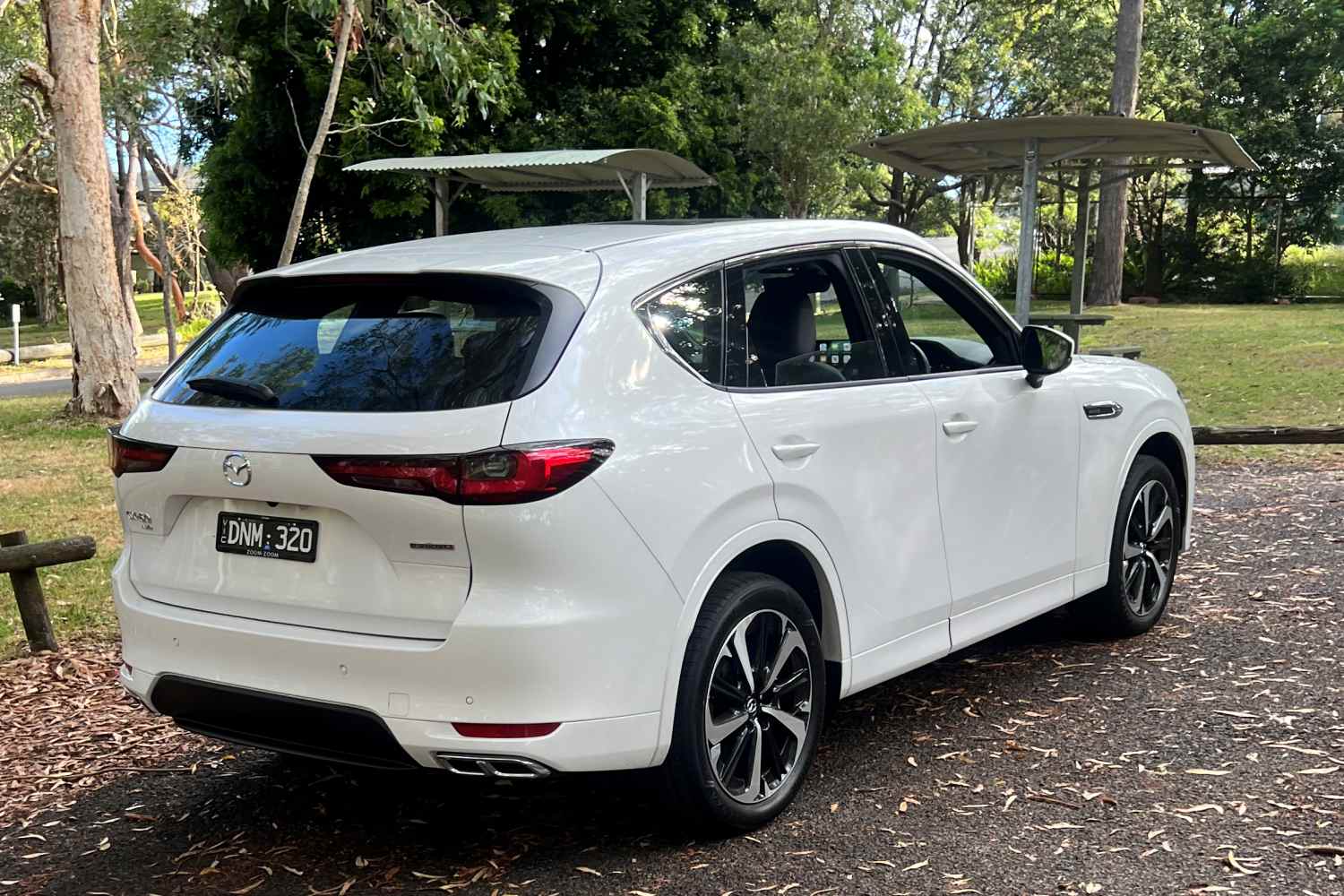 Mazda CX-60 D50 e Azami rear quarter 1