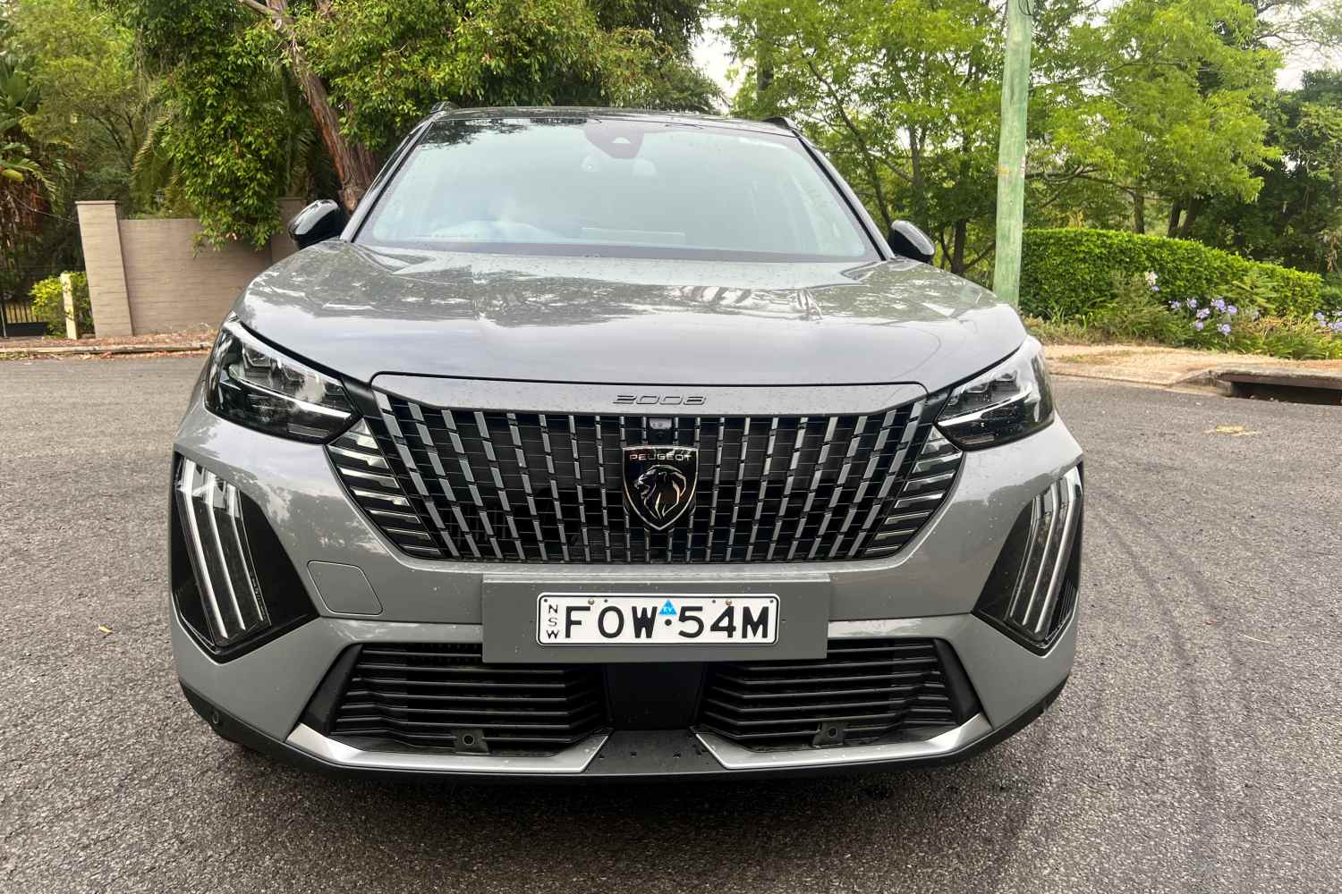 Peugeot 2008 GT Hybrid front grill 1