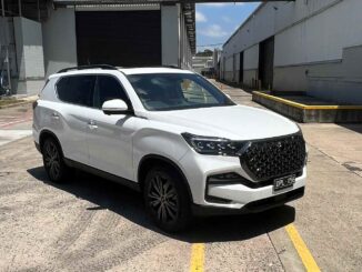 2026 KGM Rexton Ultimate Sport front quarter 1