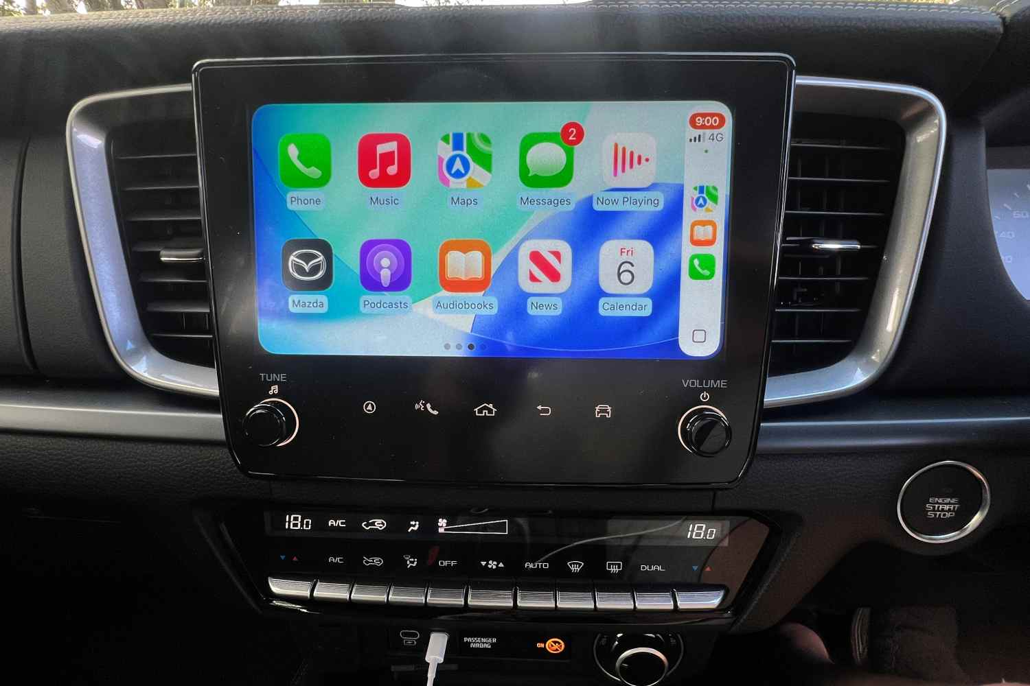 2026 Mazda BT-50 GT front central screen 1