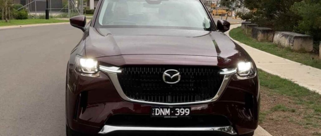 2026 Mazda CX-90 Azumi Takumi front bonnet grill 1