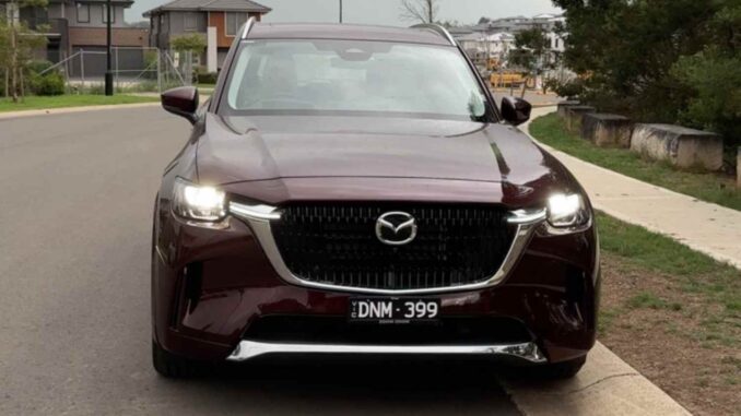 2026 Mazda CX-90 Azumi Takumi front bonnet grill 1