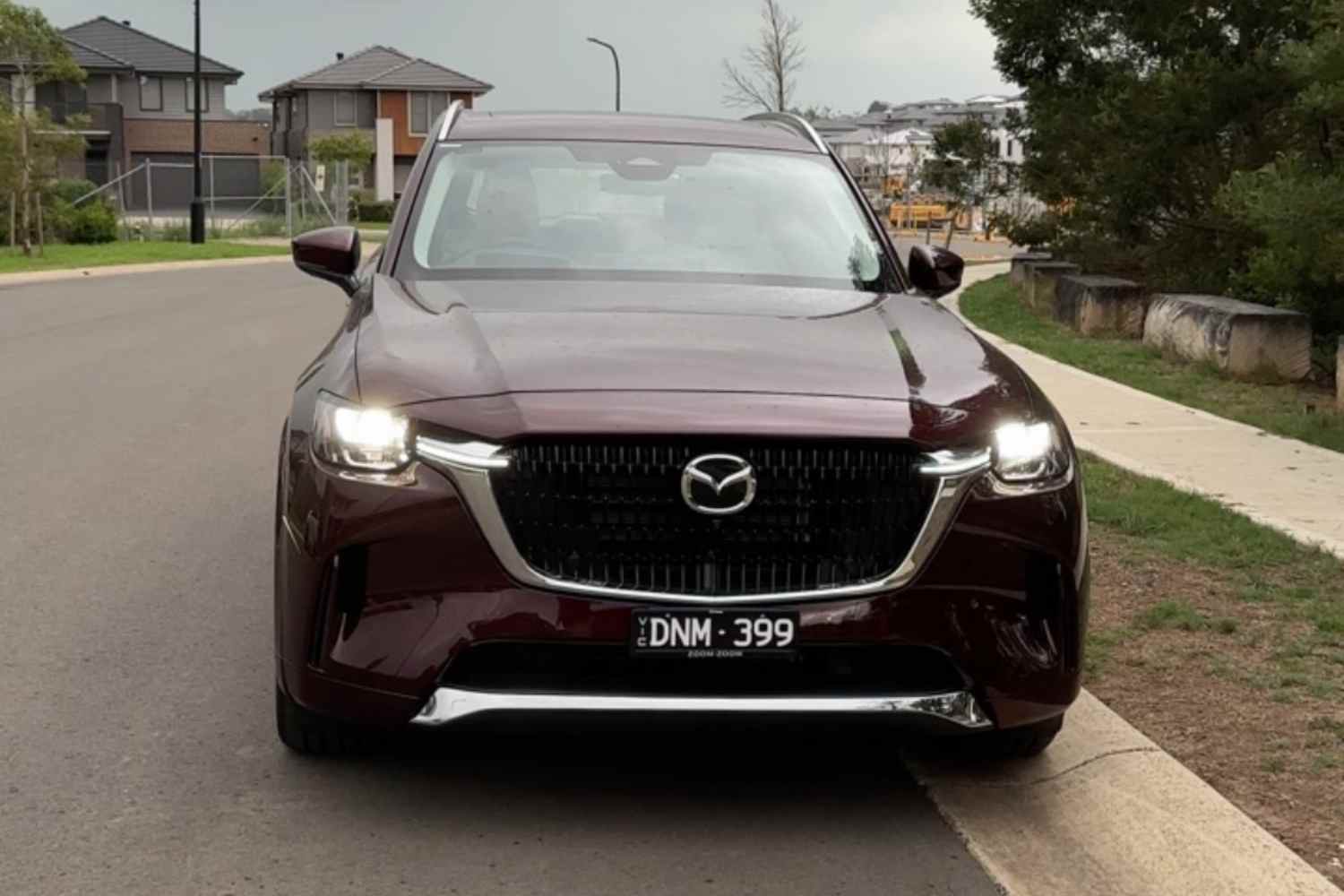 2026 Mazda CX-90 Azumi Takumi front bonnet grill 1