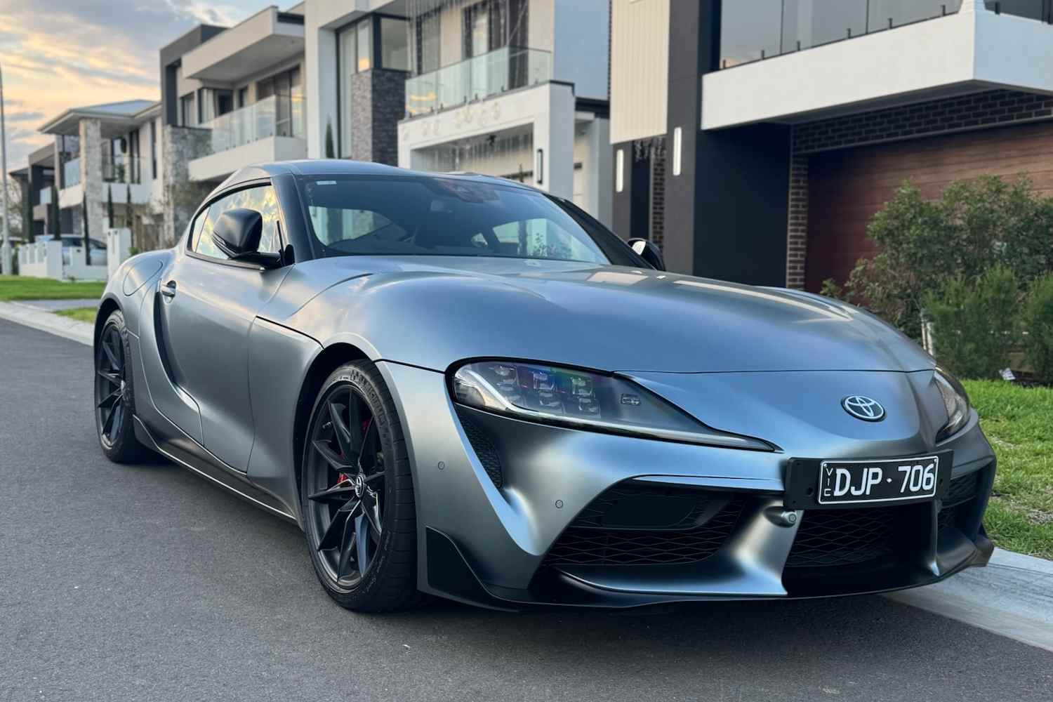 Toyota Supra GR GTS front quarter 1