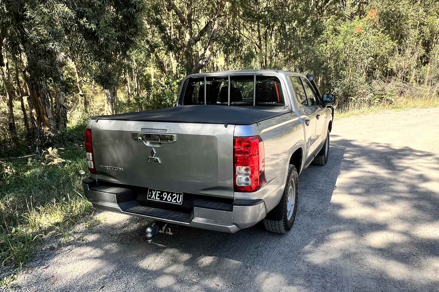 2026 Mitsubishi Triton GLX Pickup rear quarter 1