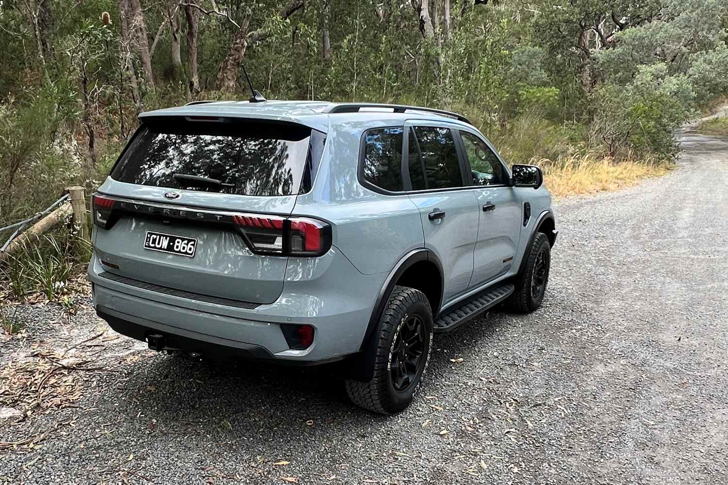 Ford Everest Tremor rear quarter 1