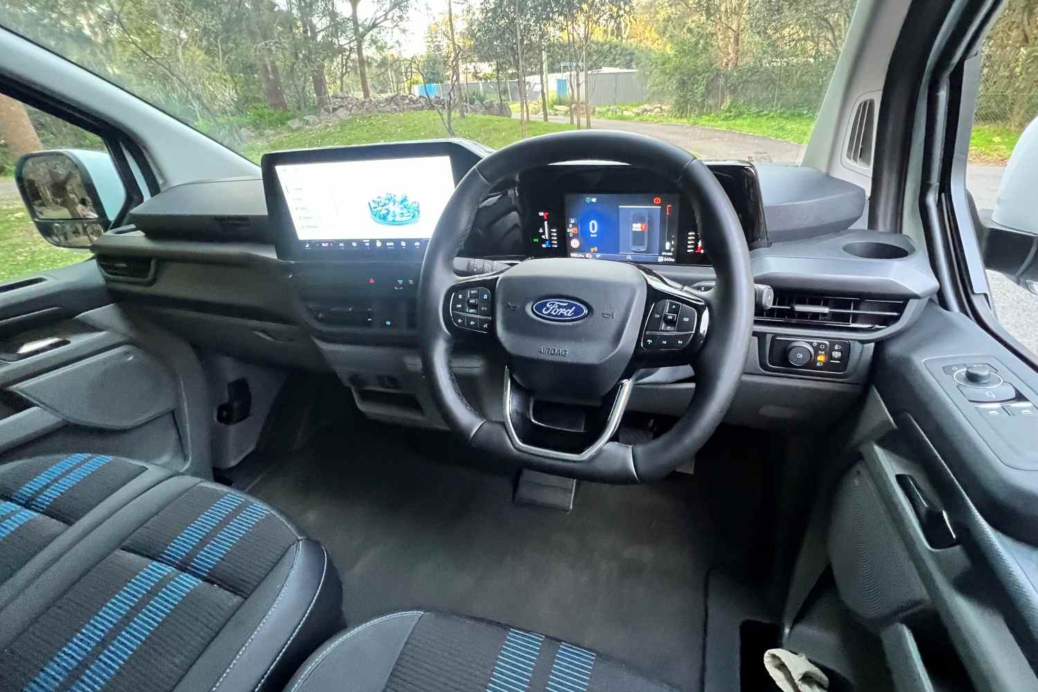Ford Transit Custom Sport front interior 1
