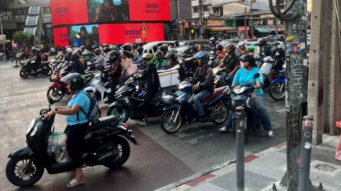 Scooters in thailand