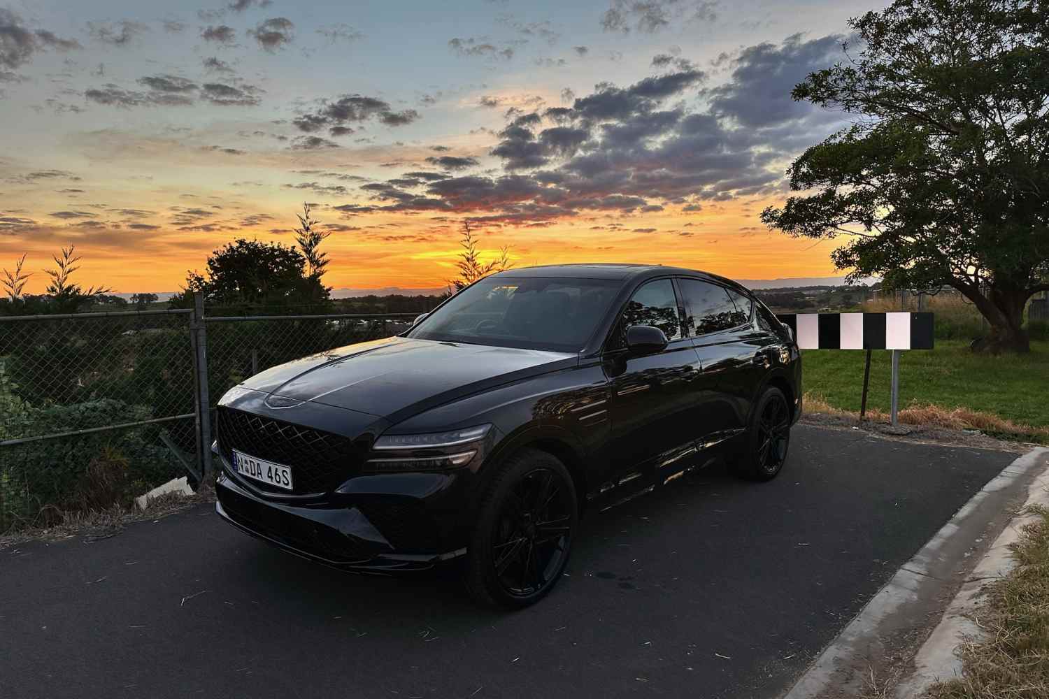 2026 Genesis GV80 Coupe Black front 2