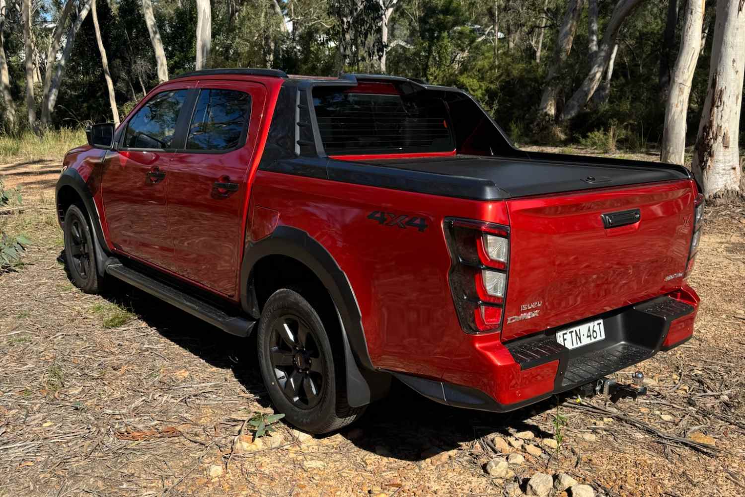 2026 Isuzu D-Max X-Terrain rear quarter 1