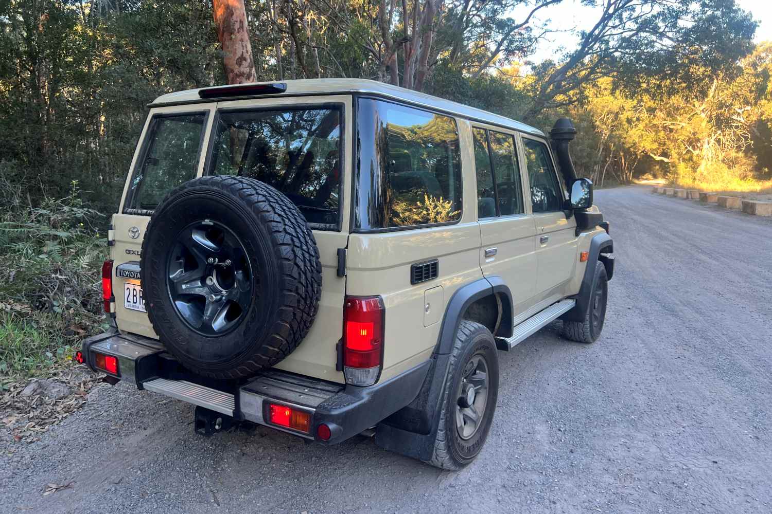 2026 Toyota LC 76 GXL Wagon rear quarter 1