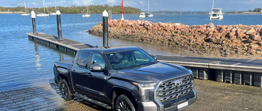 2026 Toyota Tundra Platinum front quarter 2