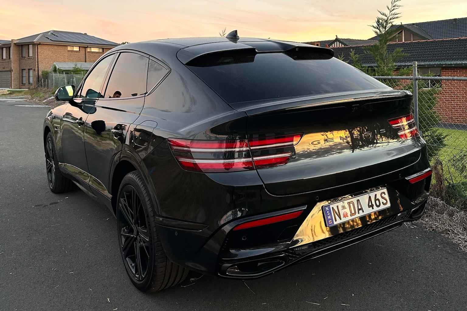 2026 Genesis GV80 Coupe Black rear 2