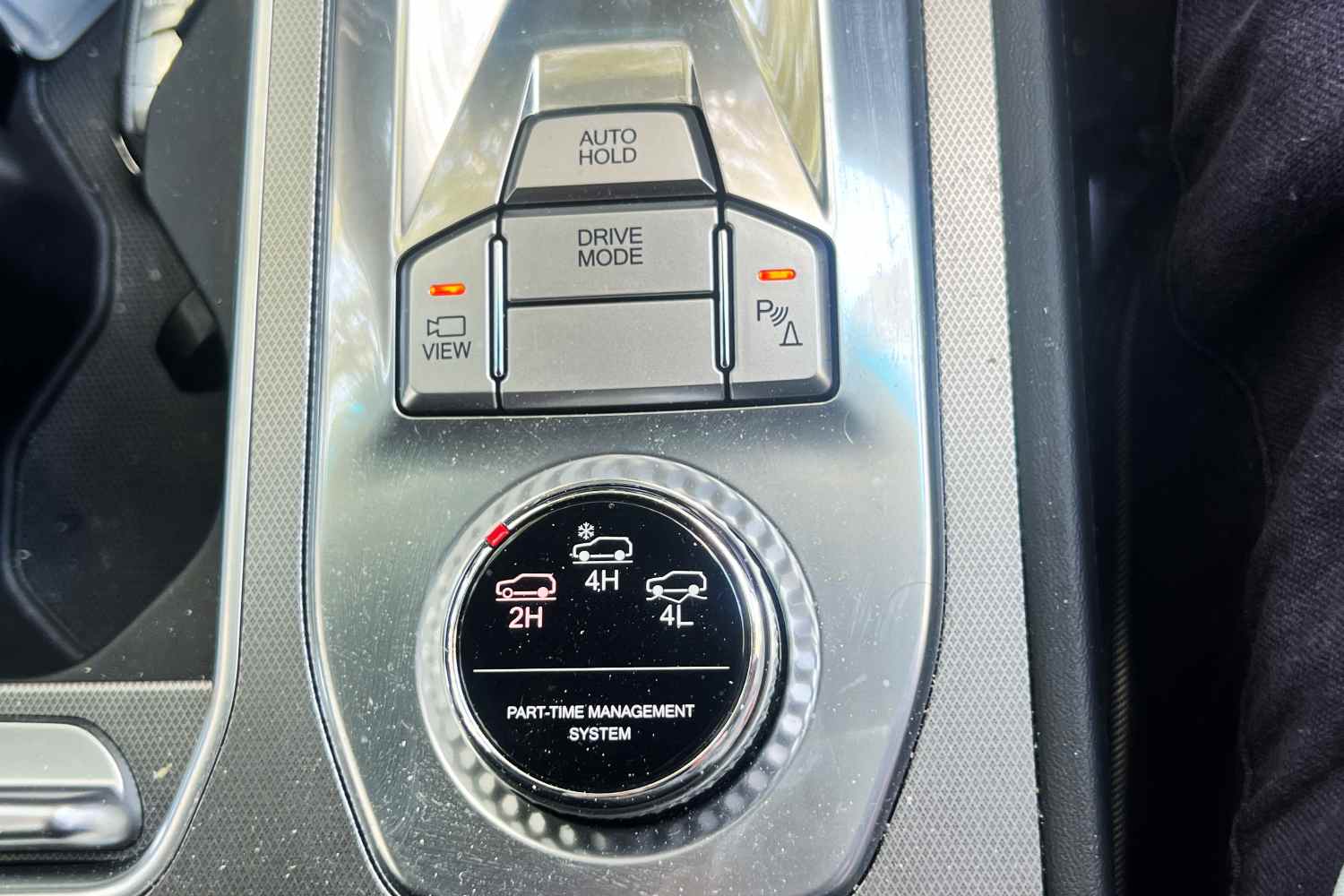 2026 KGM Rexton Ultimate Sport 4WD system controls 1