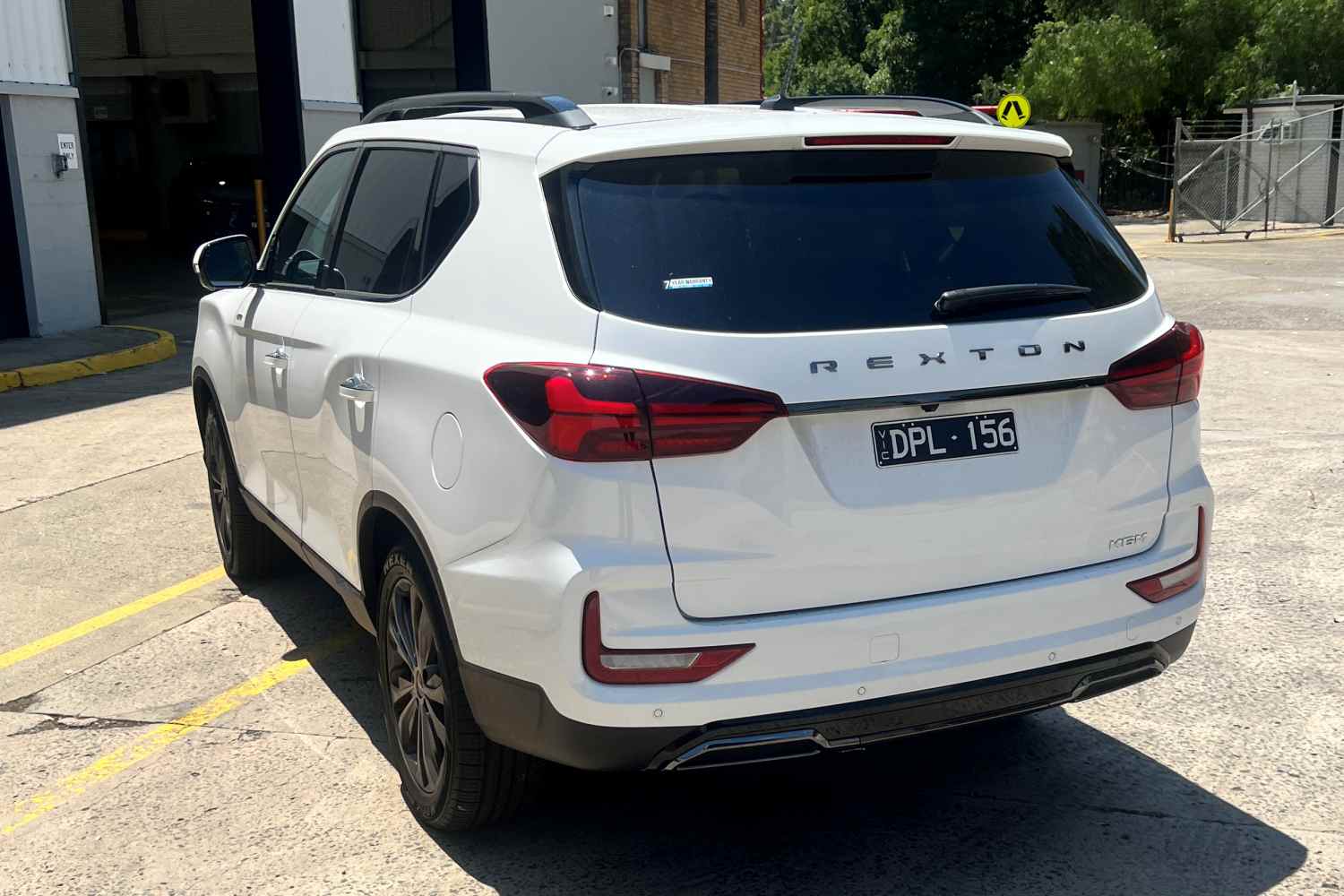 2026 KGM Rexton Ultimate Sport rear quarter 1