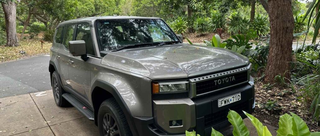 2026 Toyota LC Prado GX front quarter 1