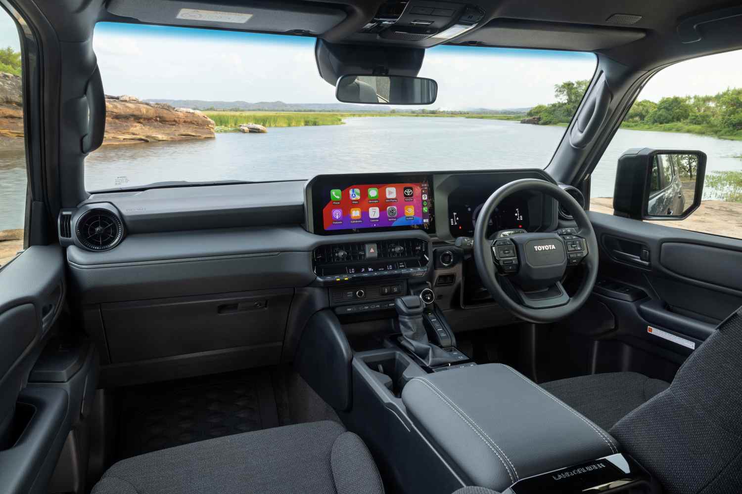 2026 Toyota LC Prado GX interior front 1