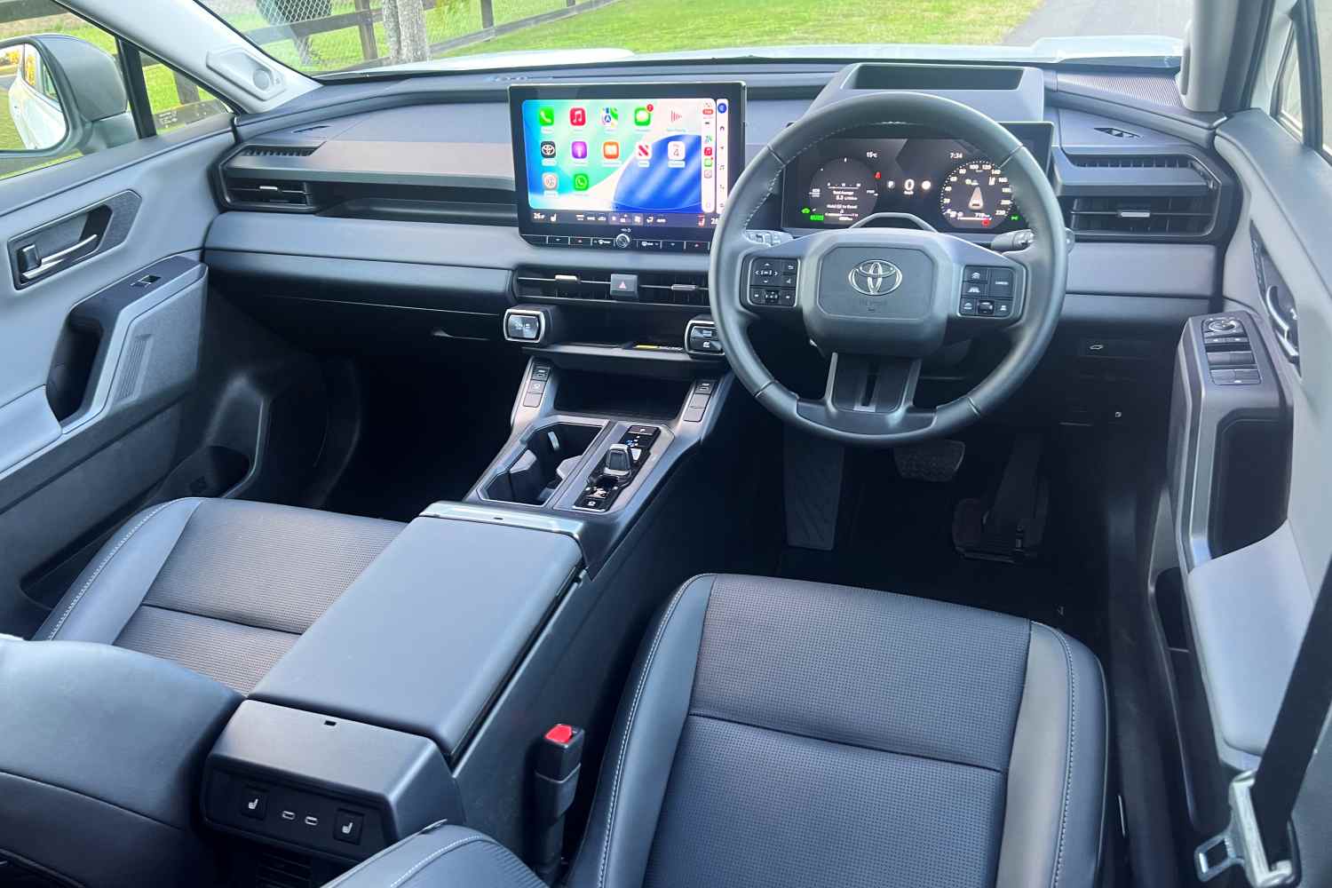 2026 Toyota RAV4 Cruiser Hybrid 2WD interior front 1