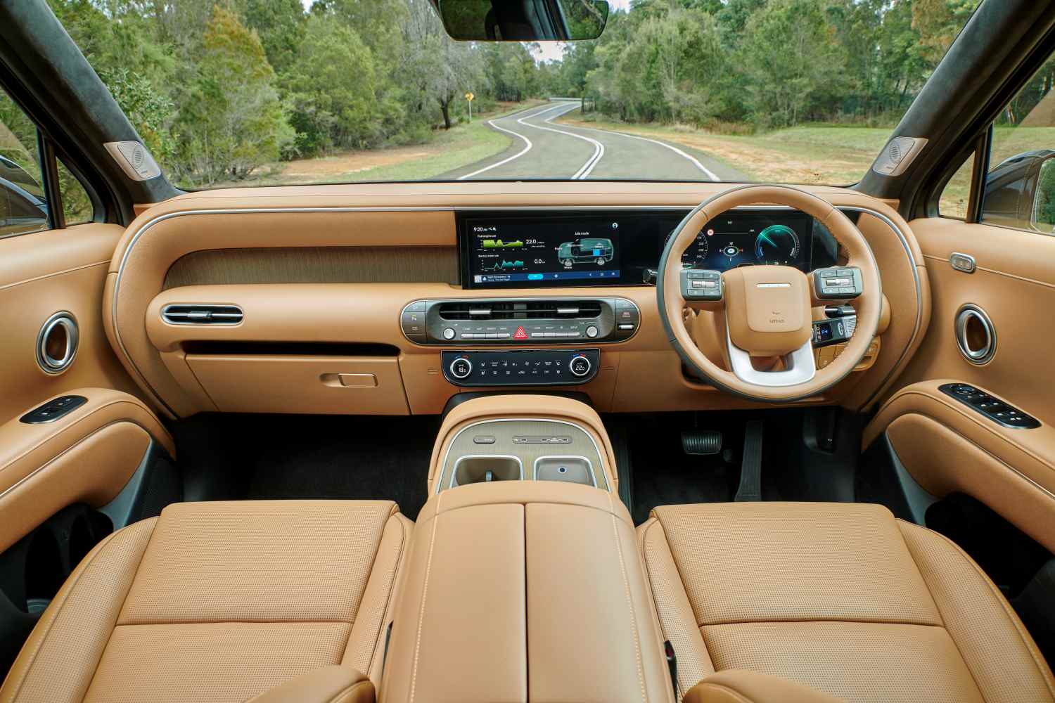 Hyundai Palisade Caligraphy front interior 1