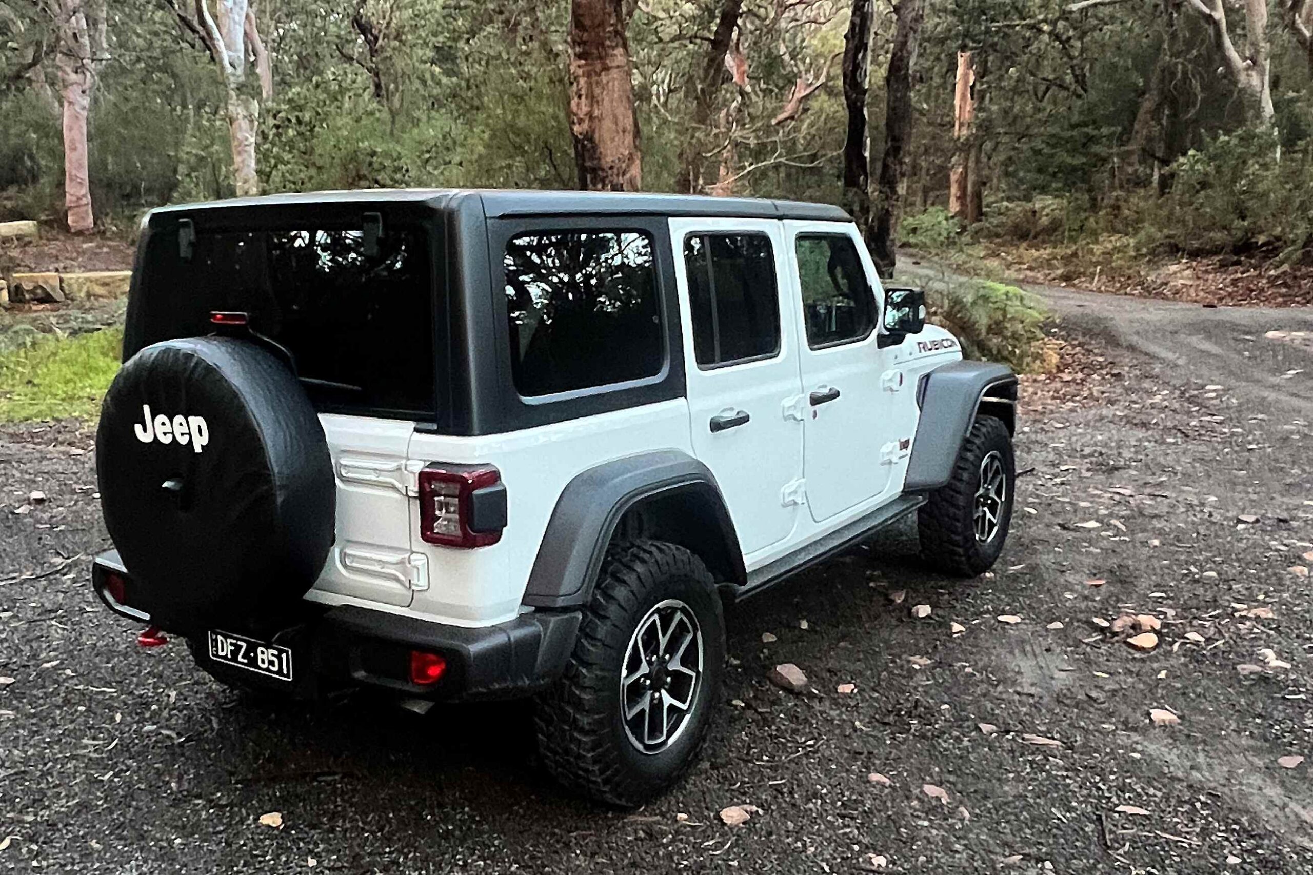 2026 Jeep Wrangler Rubicon 4 door 4WD rear quarter 1