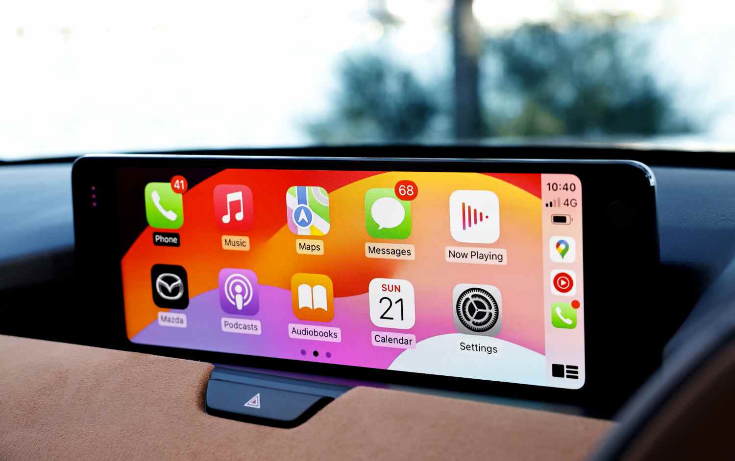 2026 Mazda CX-80 SP central screen apple carplay 1