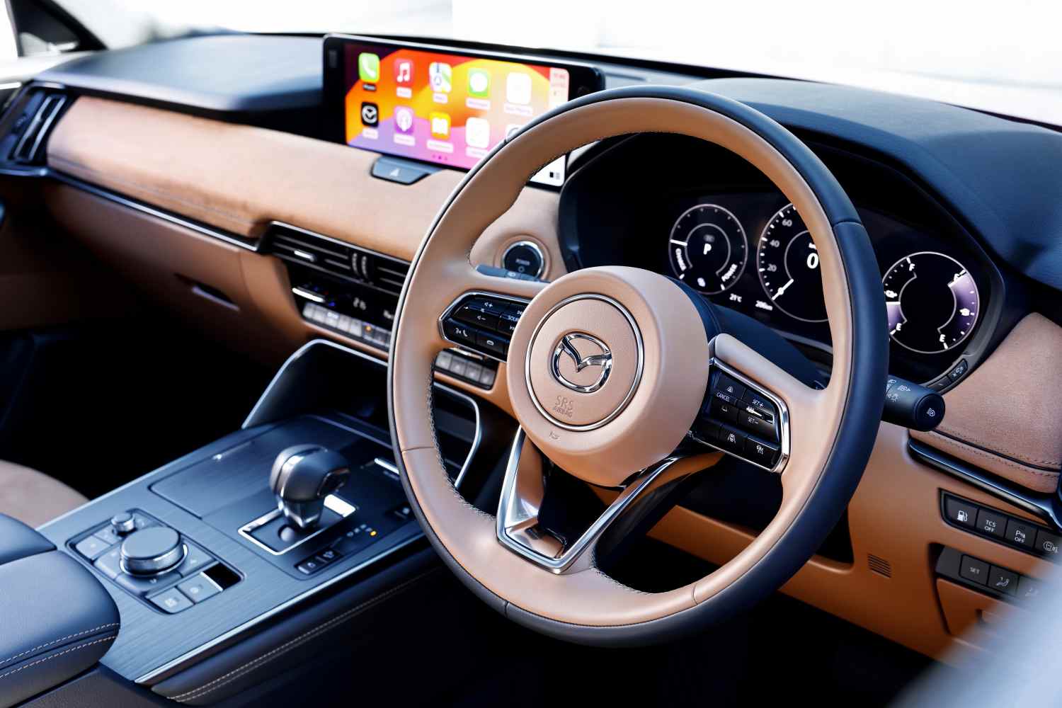 2026 Mazda CX-80 SP interior front 1