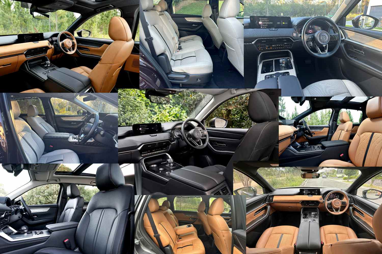 Mazda CX SUV interiors