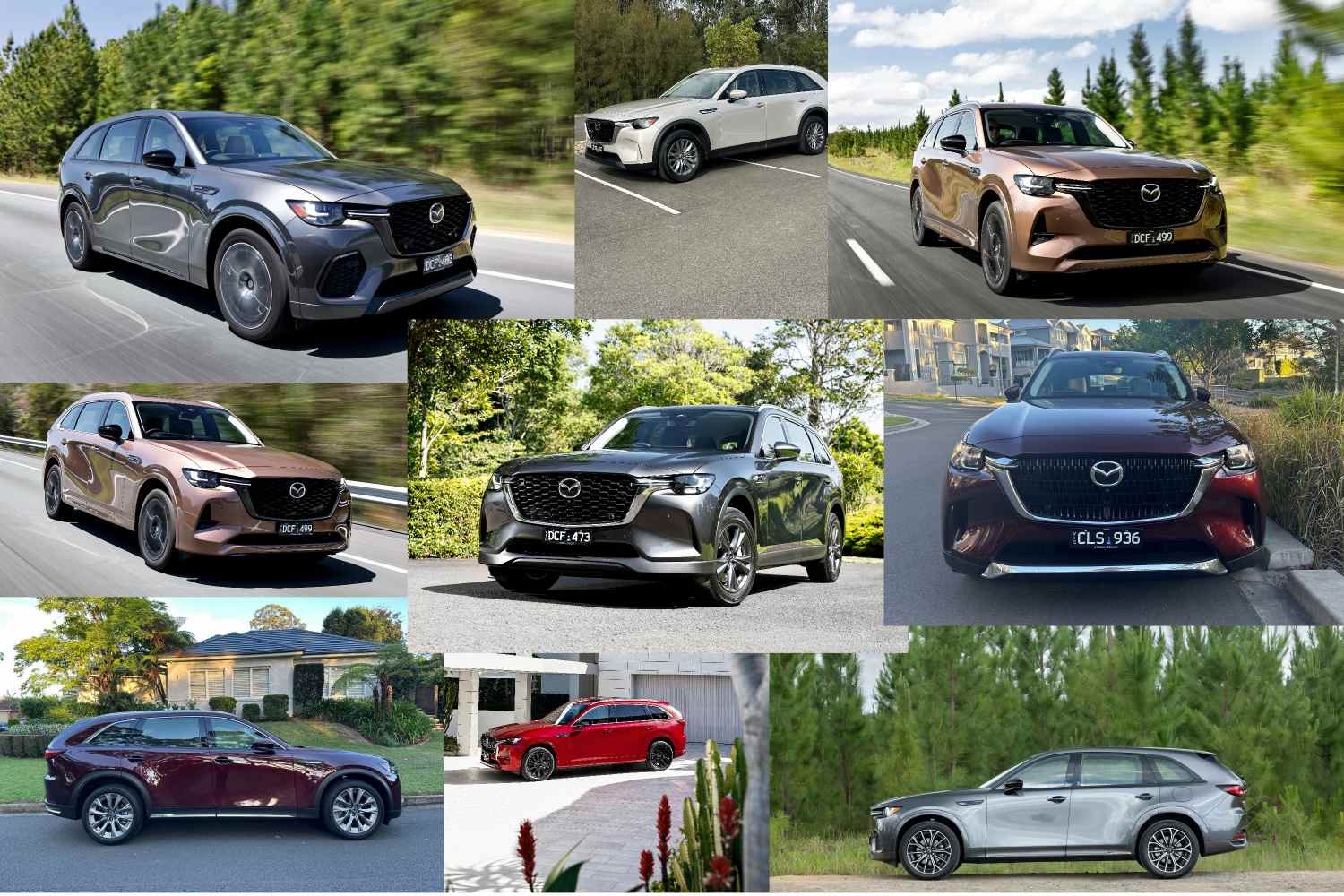 Mazda cx MODELS