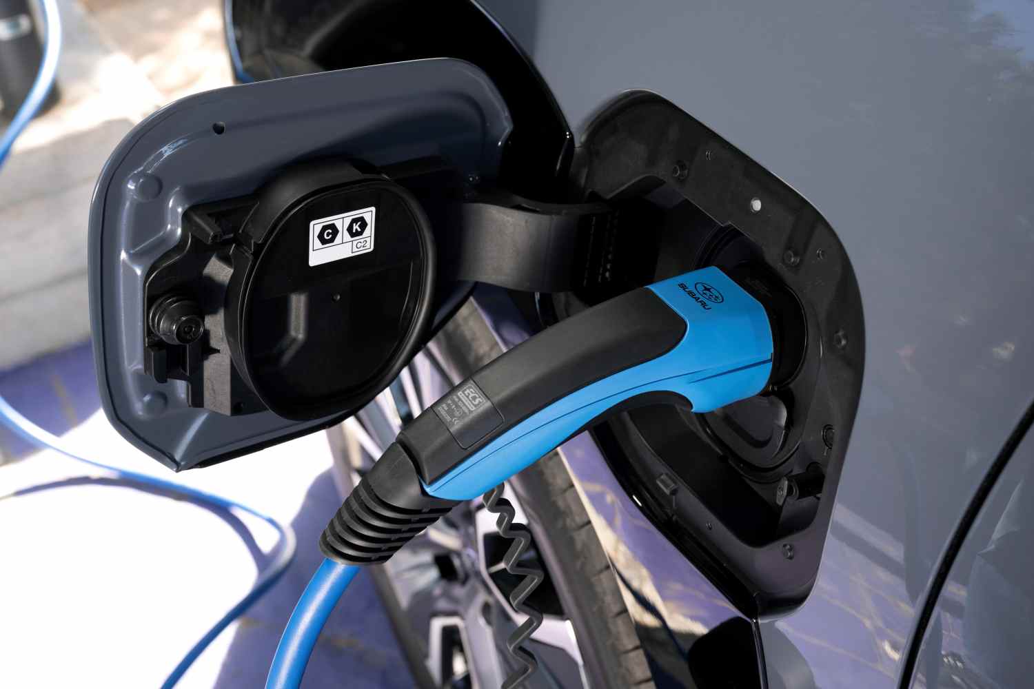 2026 Subaru Solterra charging 1