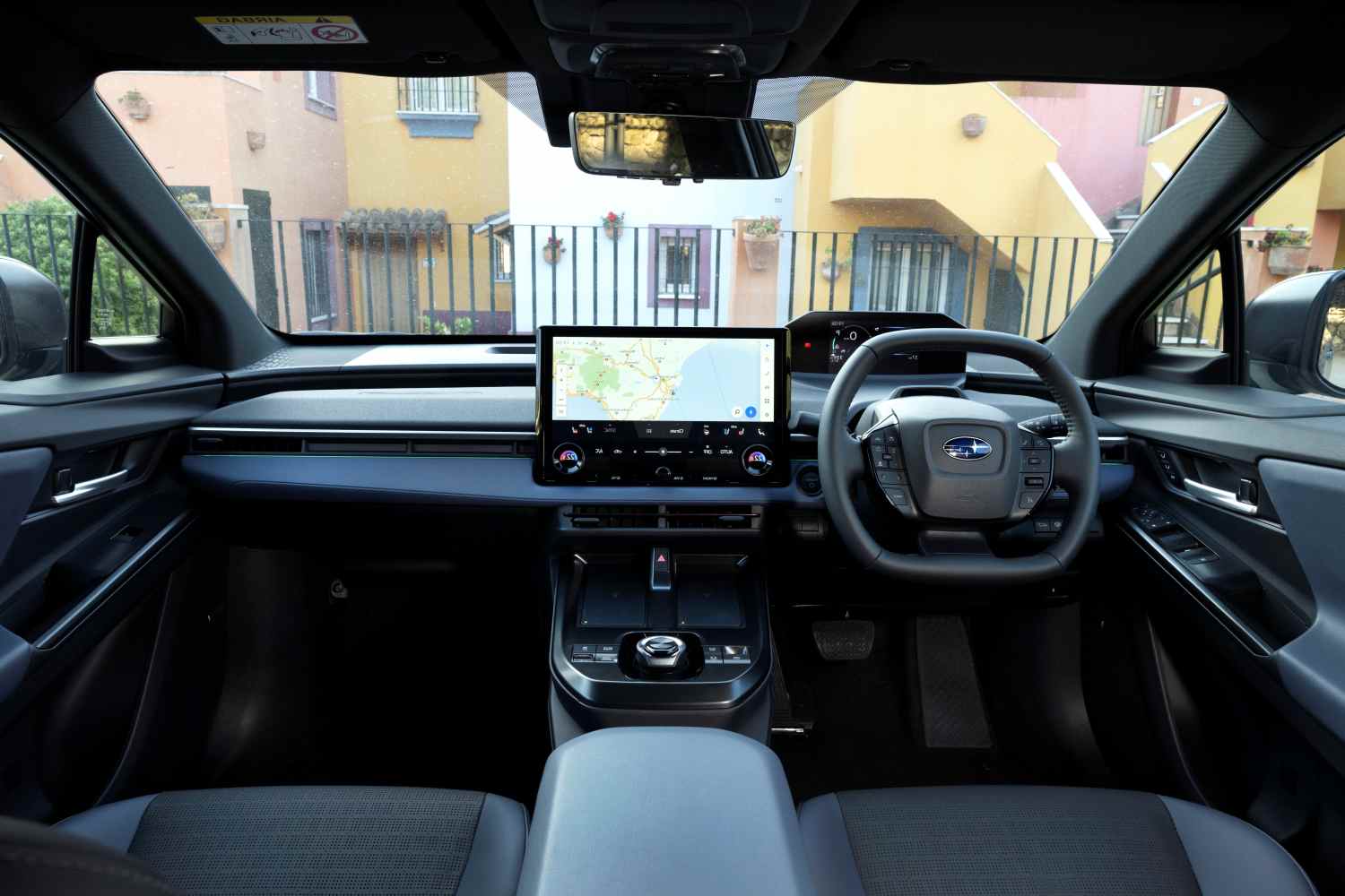 2026 Subaru Solterra front interior view 1