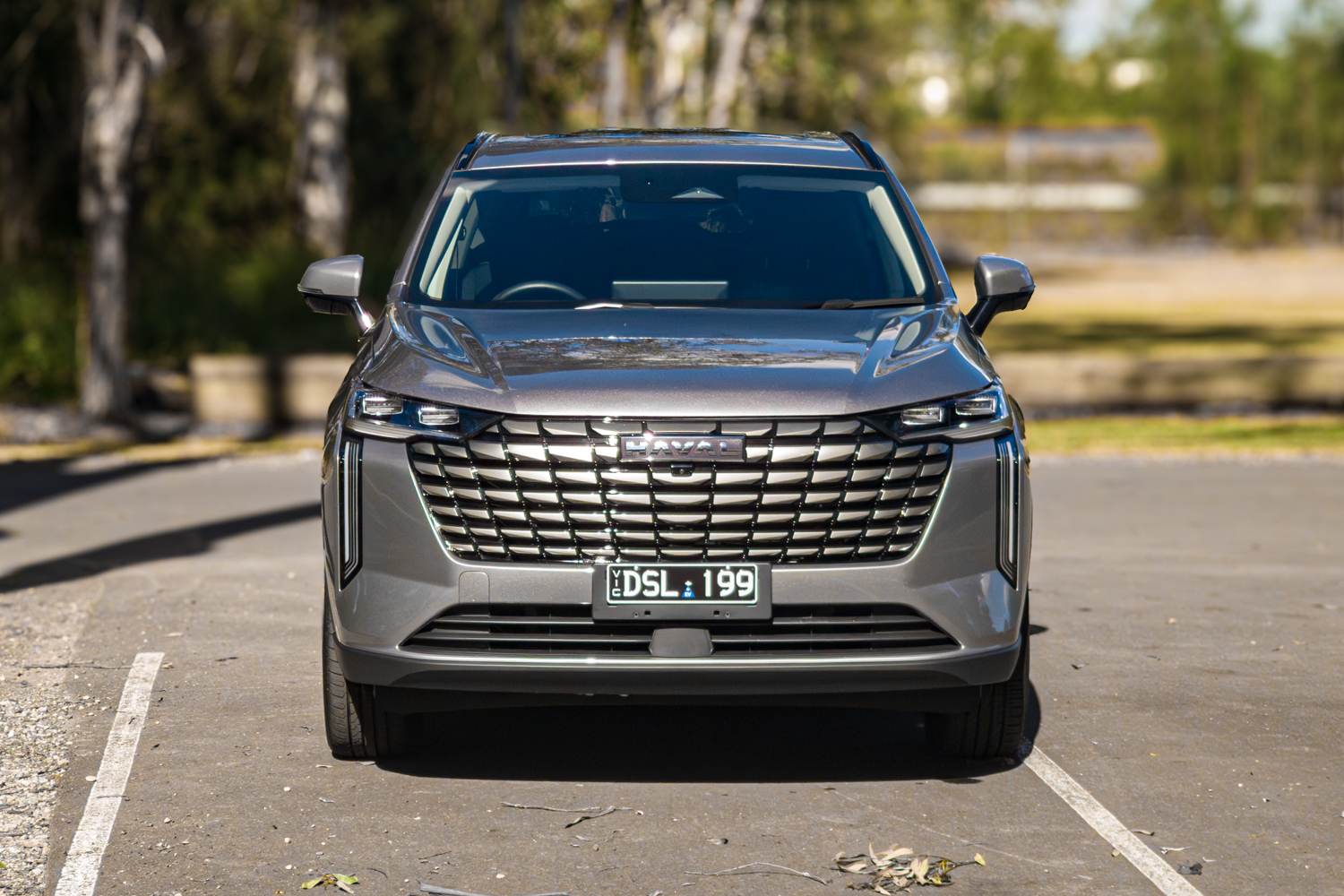 2026 Haval H6 front full view showing complete front end design and wide stance