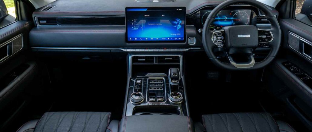 FOTON Tunland V7-C 4x4_front interior 1