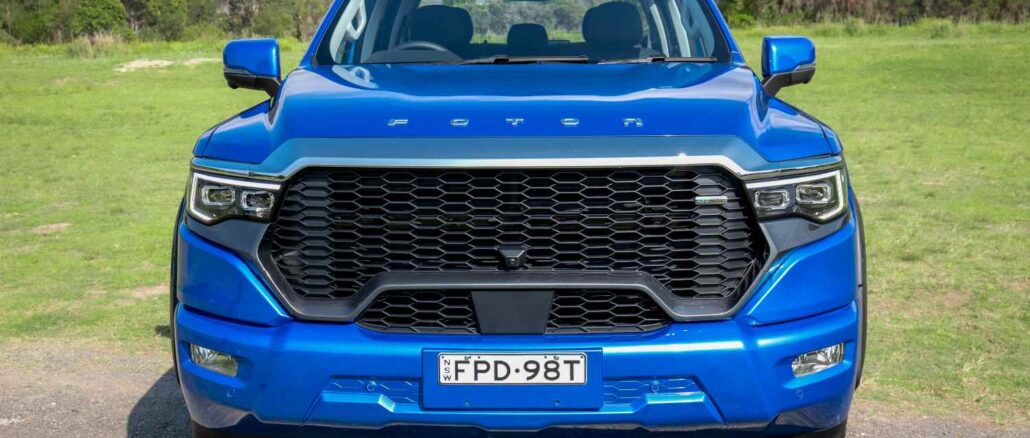 Foton Tunland V9-L 4x4_exterior front grill view
