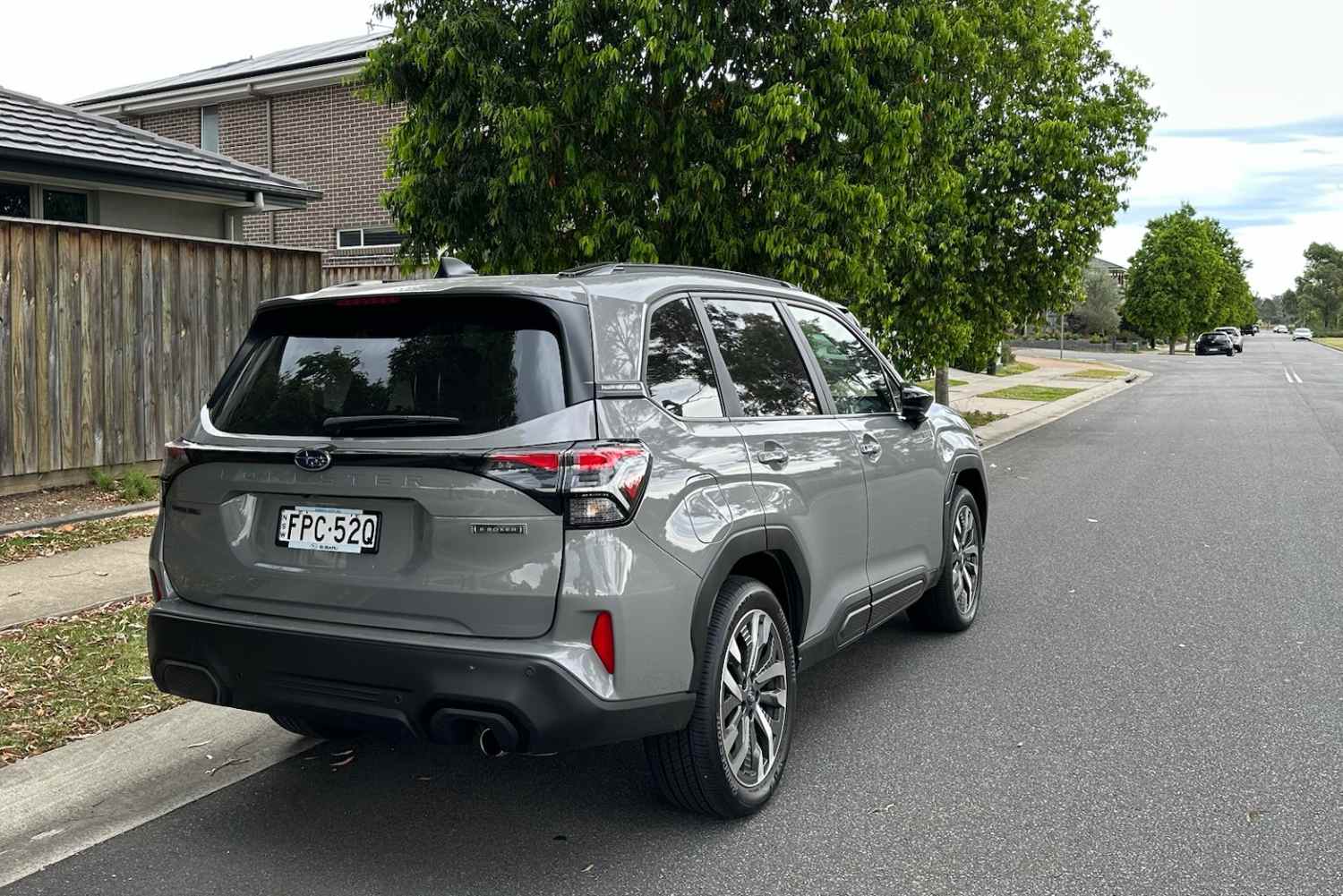 2025 Forester AWD Hybrid Touring rear quarter 1