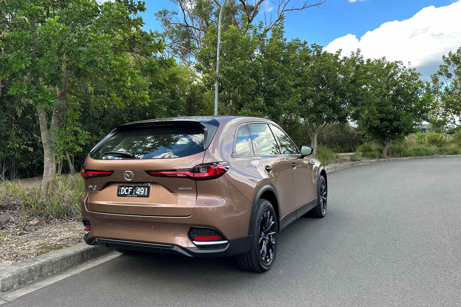2025 Mazda CX-70 GT rear