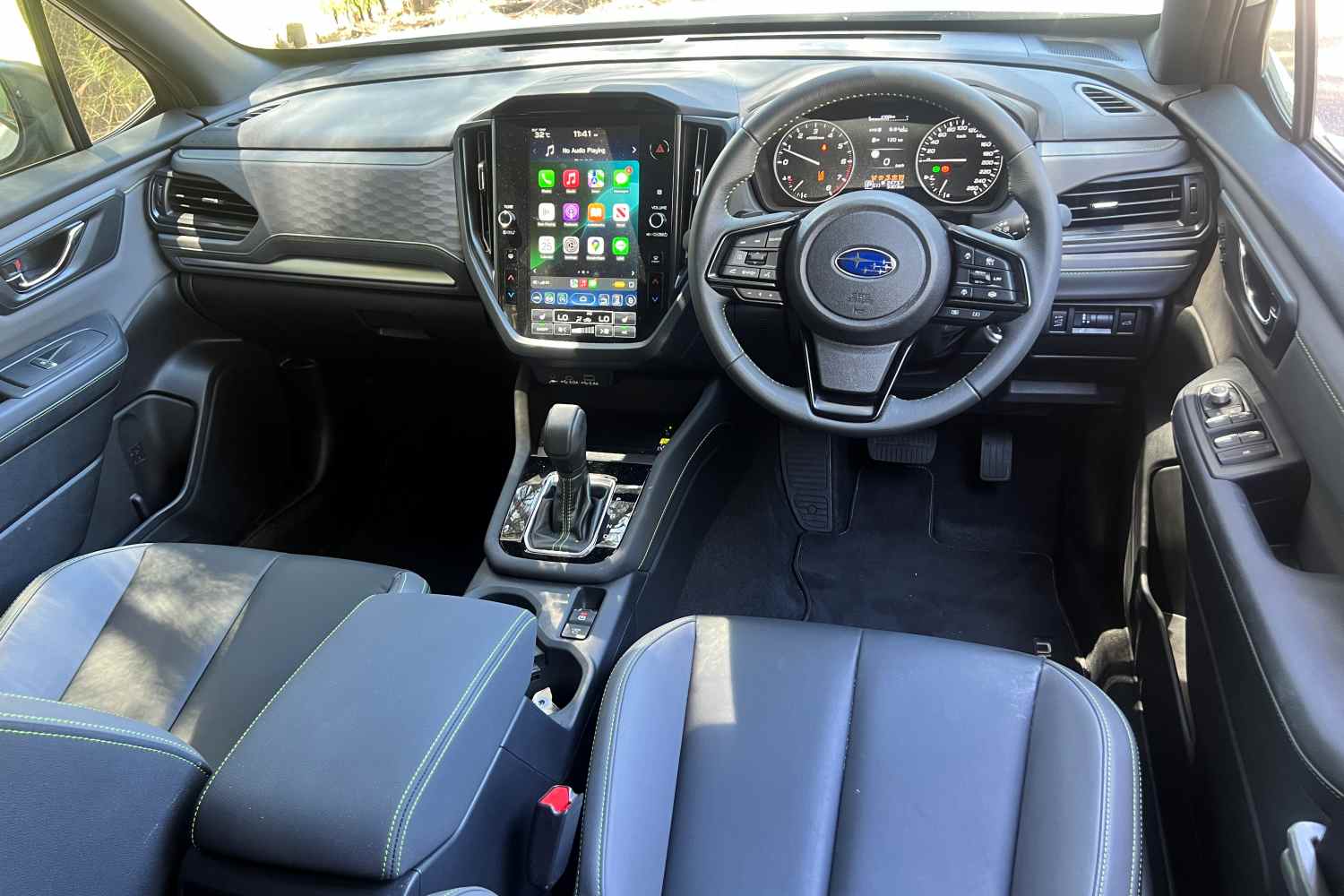 2026 Subaru Forester Sport front interior 1