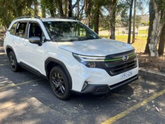 2026 Subaru Forester Sport front quarter 1