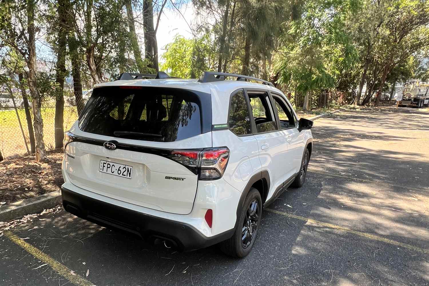 2026 Subaru Forester Sport rear quarter 1