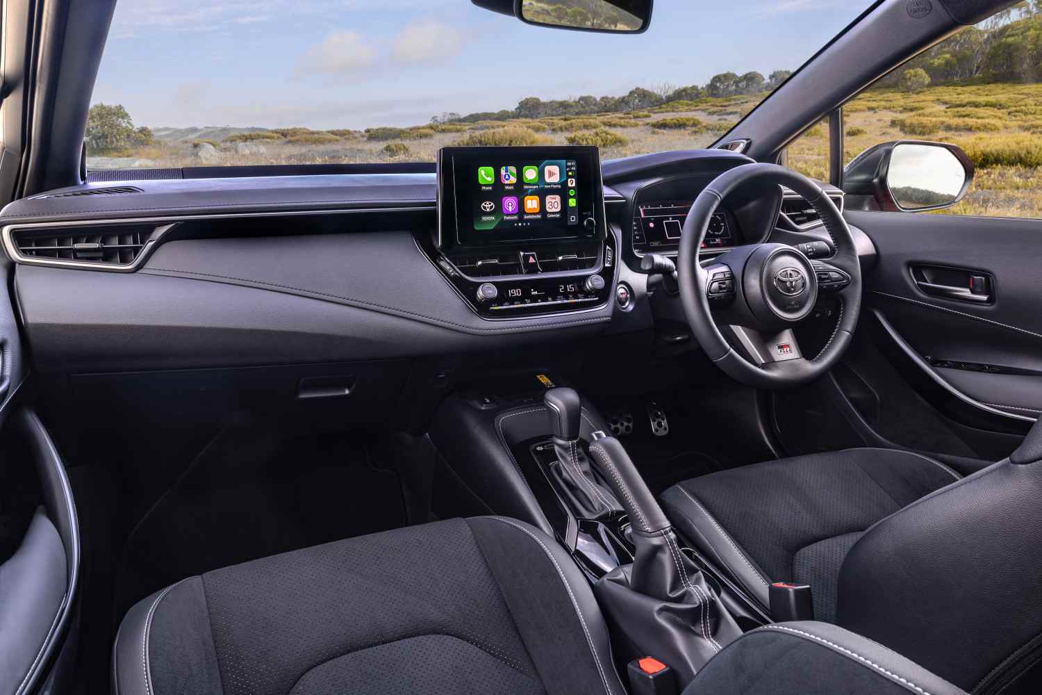Toyota Corolla GR GTS interior front